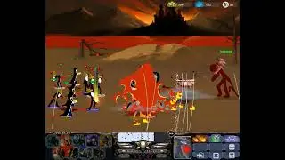 Stick Empires - Magikill & Meric vs Insane Chaos Ai (Deathmatch)