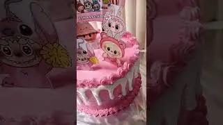 kue ulang tahun labubu ,referensi. #poposiloyo