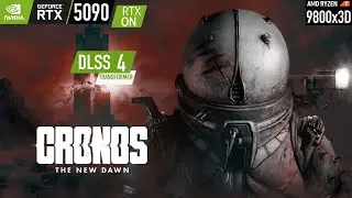 Cronos: the New Dawn RTX 5090  4k DLSS4 Transformer 9800x3d Epic Settings Ray Tracing Hardware