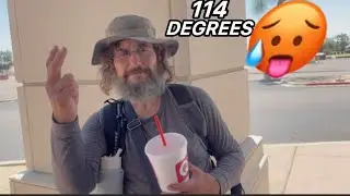 Surviving being homeless in Arizona hottest temperature 114 degrees