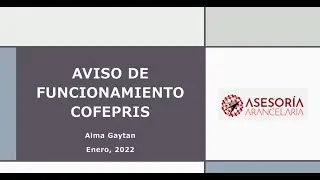 Aviso de Funcionamiento Cofepris