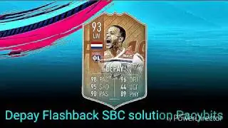 Memphis Depay Flashback SBC solution Pacybits | #Fifa19PredictionsKanal