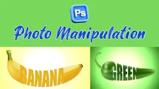 Photo Manipulation Typography Effect in Photoshop - New Tutorial
