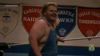 High Voltage Wrestling fans ecstatic for Chuck Brewster vs Main Event Brandon in the Hog Wild Match!