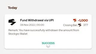 Stockgro withdrawal problem solved 🤑🥳|| Best tricks 💸 100 % working 🤩