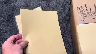 Amazon Product Review: NATURALABEL Half Sheet Kraft Sticker Paper, Brown Kraft Labels