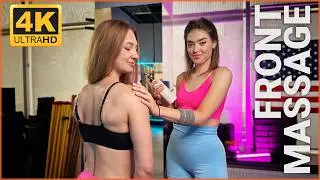 Sport Front Massage After Workout by Lisa | Relaxing ASMR Therapy