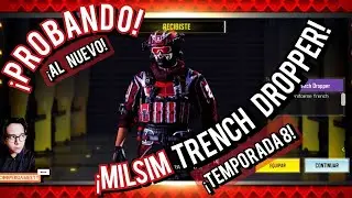 🚨&iexcl;PROBANDO! Al NUEVO MILSIM TRENCH DROPPER DE LOTE DE ANIVERSARIO COD MOBILE TEMPORADA 8