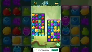 sweet fruit candy level 74,candy game!