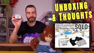 Tokyo Highway: Rainbow City - SOLO | Unboxing & Thoughts | Dexterity Board Game