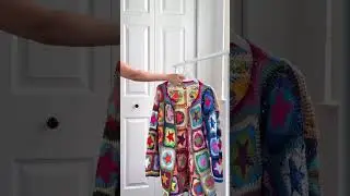 Crochet Star Cardigan pattern is in my shop