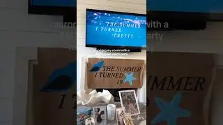 The Summer I Turned Pretty Party Theme #tsitp #partydecor #eventdecor #watchparty #seasidefl