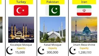 Top 50 Largest Mosque🕌 in the World |2025