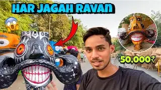 Ravan Making 2025 | Dussehra 2025 | Tagore garden | Rajouri garden