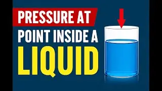 Pressure at a Point Inside a Liquid | Physics Concept Explained by Pankaj Sharma