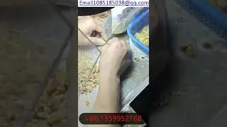 Amber Dense Wax Processing Machine - Eight Inch Dual Head Cutting Machine #machi#Amber stone cutter