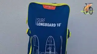 Unpacking  10&acute; Stand Up Paddle Surf 500 Longboard 140L Inflatable Decathlon