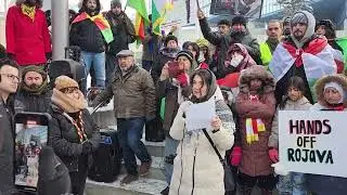 Speech from today&rsquo;s protest by Soz Ibrahim in Calgary, Canada.