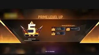 Finally prime level up to 5 #garenafreefire #freefire #trending #viral #viralvideos 