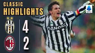 Juventus vs. Inter | Baggio 1 goal & 3 assists | Serie A 90/91