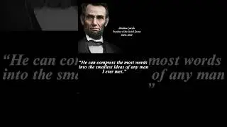 Abraham Lincoln (compress)#abrahamlincoln #abraham #abrahamlincolnquotes #quotes #shorts