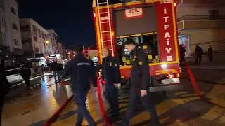 Ankara Etimesgut ta yangın