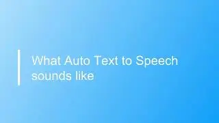 Updated- What Wave Video Text to Speech voices sound like