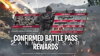 CODM SEASON 8 CONFIRMED ALL BATTLE PASS REWARDS TIER 1 TO 50 COD MOBILE S8