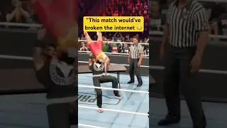 This match would&rsquo;ve broken the internet! #wwe2k25 #wwegames #wwegames #wwe2k #wwe #gameplay #gaming