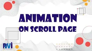 Animation on Scrolling Page | AOS animation