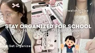 11 Simple Habits Every Student Needs | Organize School Life