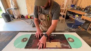 How to Custom Mount a Vinyl Record