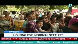[PTVNews] Housing for informal settlers
