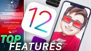 TOP iOS 12 Features & Apps, Memoji, Augmented Reality, Measure AR (Review)