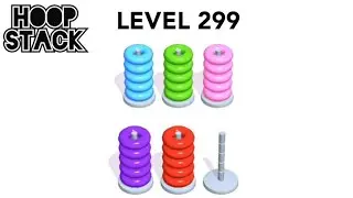 Hoop Stack Level 299 | Puzzle Game  | Complete Level