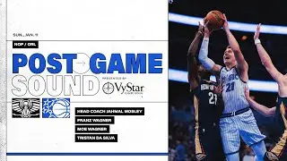 POSTGAME SOUND: NEW ORLEANS PELICANS VS. ORLANDO MAGIC | COACH MOSE, TRISTAN, MORITZ & FRANZ