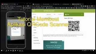 Aplikasi QRCode Scanner (membaca isi QRCode) menggunakan Flutter Mobile | Tutorial