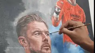 Super Jack Butland, Rangers FC Artwork