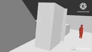 I made my own devgamm hello neighbor in prisma 3d