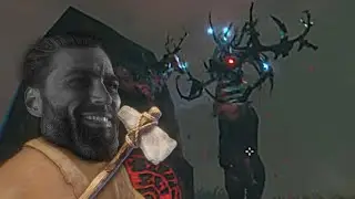 Axe-Man vs Deer God | Valheim