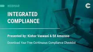 Webinar: Integrated Compliance | ControlCase