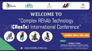 CReaTe Conference: Mr. Chapal Khasnabis :- Inclusion of CRT - Policy and Standardization -