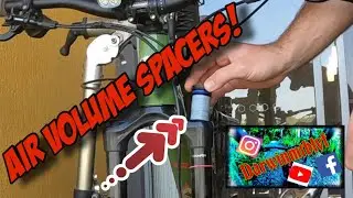 Rockshox Yari air volume spacers ➖ Marin Alpine Trail 7 ➖ Darwinmtblyf