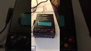 Sony TCD-D3 Walkman DAT Recorder EBay testing