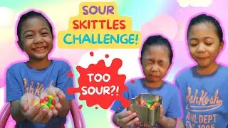 Trying Sour Skittles for the First Time! 🍬😝 | Fun Taste Test with Dane