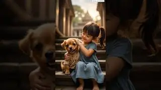 A Puppy Who Waited at the Temple | Heart Touching Dog Story #EmotionalStory #PuppyLove #foreverpuppy