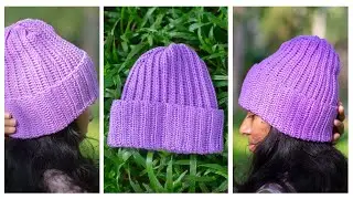 Crochet Ice Cap for adults🌸 | Beginner friendly | Easy crochet tutorial in සිංහල🧶 #crochet #sinhala