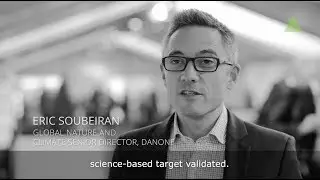 Working towards carbon neutrality by 2050 - Danone's Eric Soubeiran