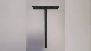 Solid Steel floating Shelf Brackets hidden floating wall shelf bracket for raw wood shelves