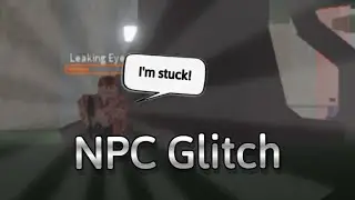[YBA]Glitch That Makes NPCs STUCK (Patched sad)